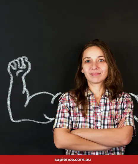 confident women understanding her strength and ready to face the world